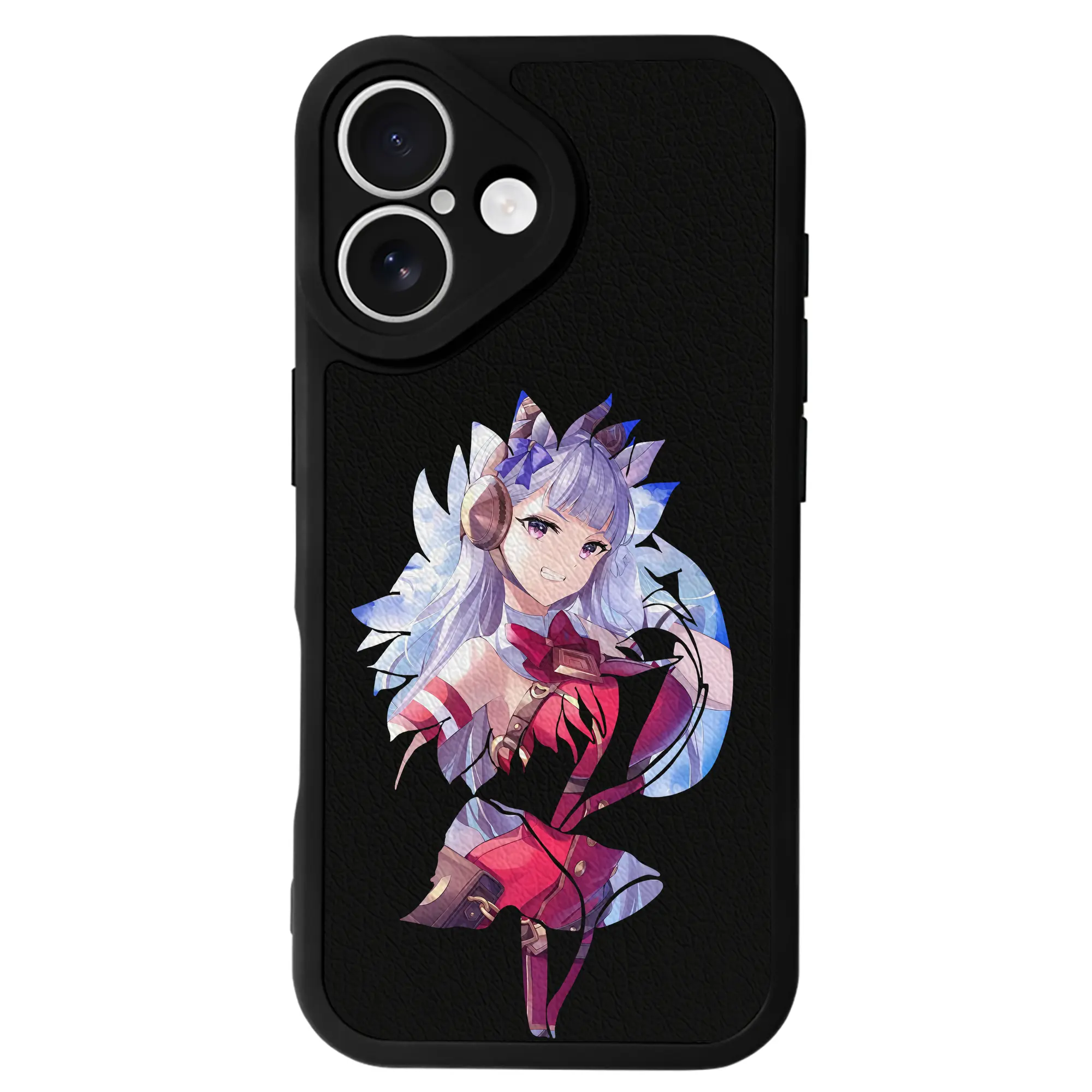 ウマ娘 プリティーダービー グッズ ゴールドシップ - IPhone 16シリーズ対応 ・ シリコンスマホケース ・ レザー調 ・ 高精度フィット ・ 耐衝撃 ・ ワイヤレス充電対応 ・ 精密カット